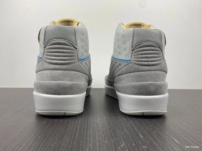 1st Kicks Shoes DN3802-001 2 Fog Retro Union Grey Jordan 0801